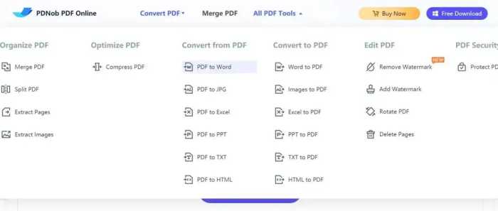 五个免费的pdf转换器，实测效果对比筛选！
